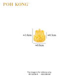 POH KONG 916/22K Yellow Gold Cupcake Bear Charm