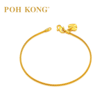 POH KONG 916/22K Yellow Gold Halo of Grace Bracelet