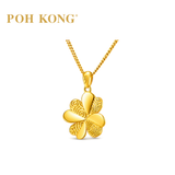 POH KONG Tranz 916/22K Yellow Gold Love Collection Pendant