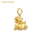 POH KONG 916/22K Yellow Gold Auspicious Golden PIXIU Pendant (2016)