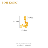 POH KONG 916/22K Yellow Gold Anggun Tricycle Charm Pendant (2019)