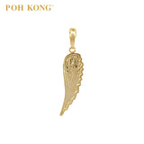 POH KONG 916/22K Yellow Gold Exquisite Wing Pendant