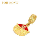 POH KONG 916/22K Yellow Gold Auspicious Abundance of Gold Pendant_small
