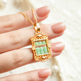 POH KONG 916/22K Gold Auspicious Prosperity Abacus Pendant