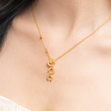 POH KONG 916/22K Gold Auspicious Everlasting Luck Necklace