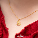 POH KONG 916/22K Gold Auspicious Auspicious Pony Pendant