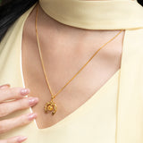 POH KONG 916/22K Gold Auspicious Peace Always Pendant