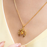 POH KONG 916/22K Gold Auspicious Peace Always Pendant