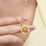 POH KONG 916/22K Gold Auspicious Peace Always Pendant