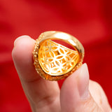 POH KONG 916/22K Gold Auspicious Fortune Guardian Ring