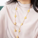 POH KONG 916/22K Anggun Bunga Tanjung Rantai Leher