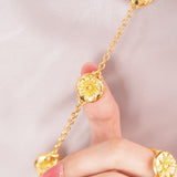 POH KONG 916/22K Anggun Bunga Tanjung Rantai Leher