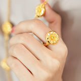 POH KONG 916/22K Anggun Bunga Tanjung Cincin