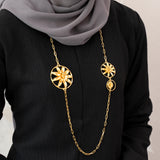 POH KONG 916/22K Anggun Bunga Tanjung Mekar Rantai Leher