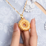 Auspicious Prosperity Lotus Pendant