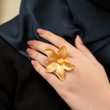 POH KONG 916/22K Bunga Melur Cincin