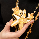 POH KONG 916/22K Bunga Melur Lantai Leher