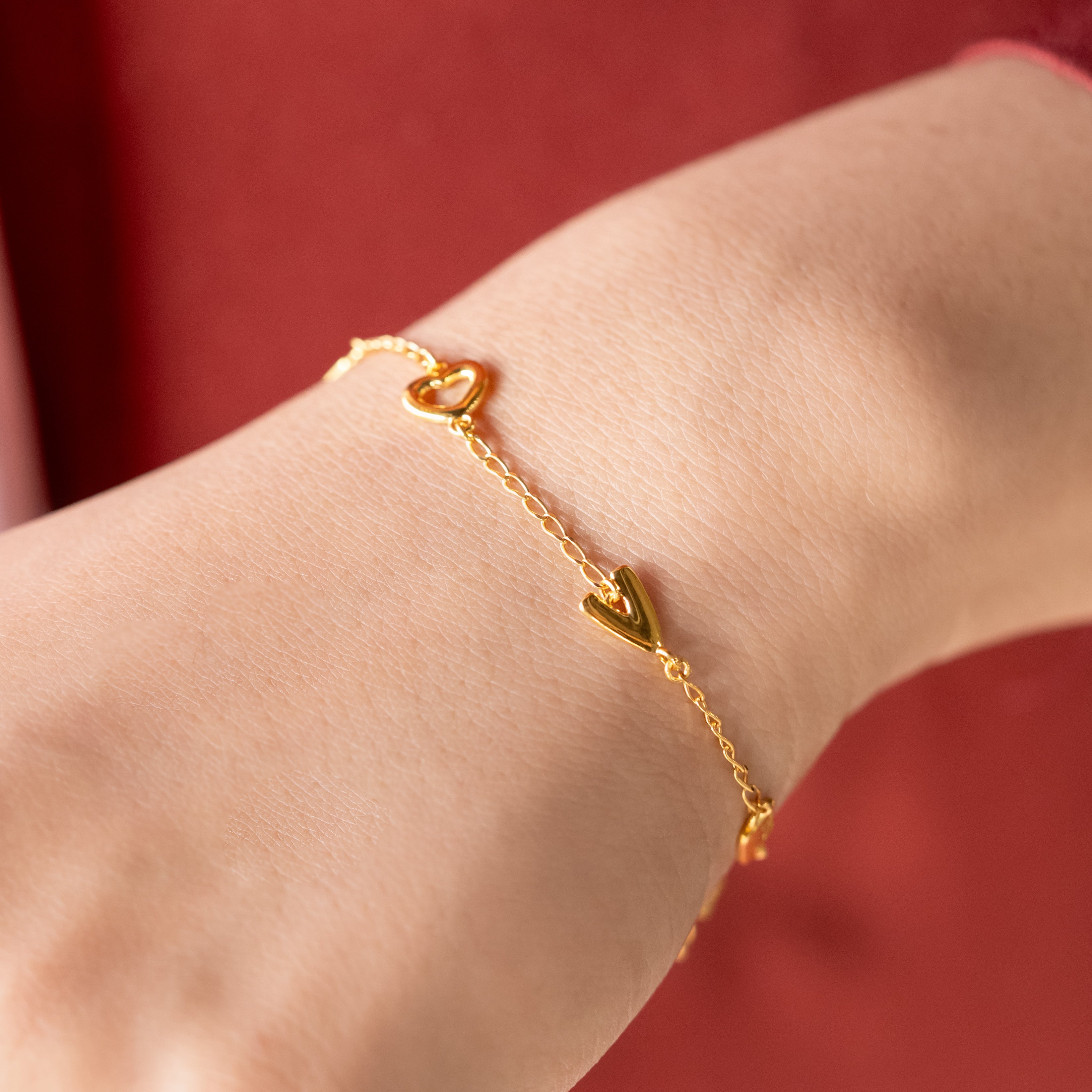 POH KONG 916/22K Gold Tranz Love bracelet – Poh Kong