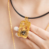 Poh Kong 916/22k Gold Tranz Captivating Weaves Pendant
