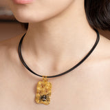 Poh Kong 916/22k Gold Tranz Captivating Weaves Pendant