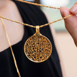 Poh Kong 916/22k Gold Tranz Pulse Pendant