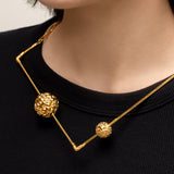 Poh Kong 916/22k Gold Tranz GeoEdge Series