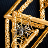 Poh Kong 916/22k Gold Tranz Webbed Edges Series