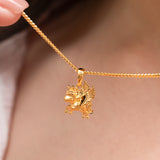 POH KONG 916/22K Gold Auspicious Rising Fortune Horse Pendant
