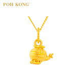 POH KONG 916/22K Yellow Gold Helicopter Pendant