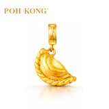 POH KONG Karya Anggun 916/22K Yellow Gold Karipap Charm/Pendant
