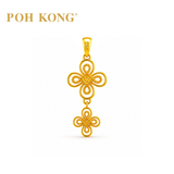 POH KONG 916/22K Yellow Gold Happy Love Ruyi Pendant (2011)