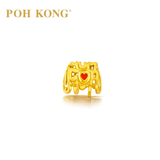 Poh Kong 916/22K Gold Anggun Yum Cha Charm