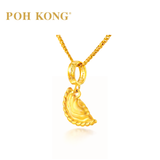 POH KONG Karya Anggun 916/22K Yellow Gold Karipap Charm/Pendant