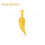 POH KONG 916/22K Yellow Gold Exquisite Wing Pendant
