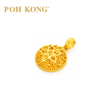 POH KONG 916/22K Yellow Gold Anggun Round Shape Pendant