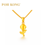 POH KONG 916/22K Yellow Gold Roses Pendant