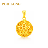 POH KONG 916/22K Yellow Gold Anggun Round Shape Pendant