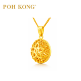 POH KONG 916/22K Yellow Gold Anggun Round Shape Pendant