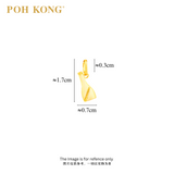 POH KONG 916/22K Gold Happy Love Champagne Bottle Pendant