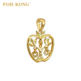 POH KONG 916/22K Yellow Gold Auspicious Prosperous Serenity Pendant