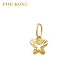POH KONG 916/22K Yellow Gold Exquisite Little Butterfly Pendant