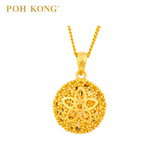 POH KONG 916/22K Yellow Gold Anggun Round Shape Pendant