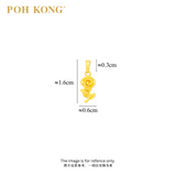 POH KONG 916/22K Yellow Gold Roses Pendant
