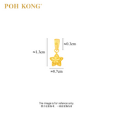 POH KONG 916/22K Yellow Gold Anggun Star Shape Jasmine Pendant