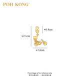 POH KONG 916/22K Yellow Gold Anggun Tricycle Charm Pendant (2019)