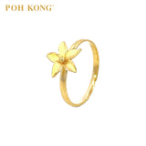 POH KONG 916/22K Yellow Gold Anggun Orkid Ring (2012)