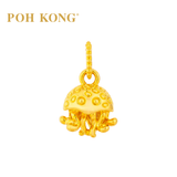 POH KONG 916/22K Yellow Gold Octopus Pendant