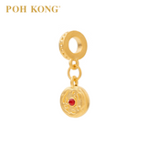 POH KONG 999/24K Yellow Gold NeZha (魔丸) Pendant