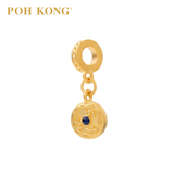 POH KONG 999/24K Yellow Gold NeZha (灵珠) Pendant