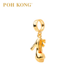 POH KONG Karya Anggun 916/22K Yellow Gold High Heels Pendant